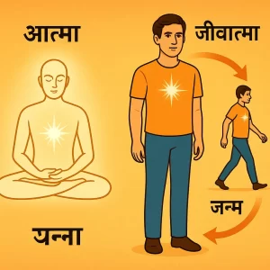 उपरोक्त बातों का निष्कर्ष: यह है कि 
आत्मा सदा अमर है — न उसका जन्म होता है न मरण।
जब की जीवात्मा, जब शरीर धारण करती है, तब उसे जन्म और मृत्यु का अनुभव होता है। 