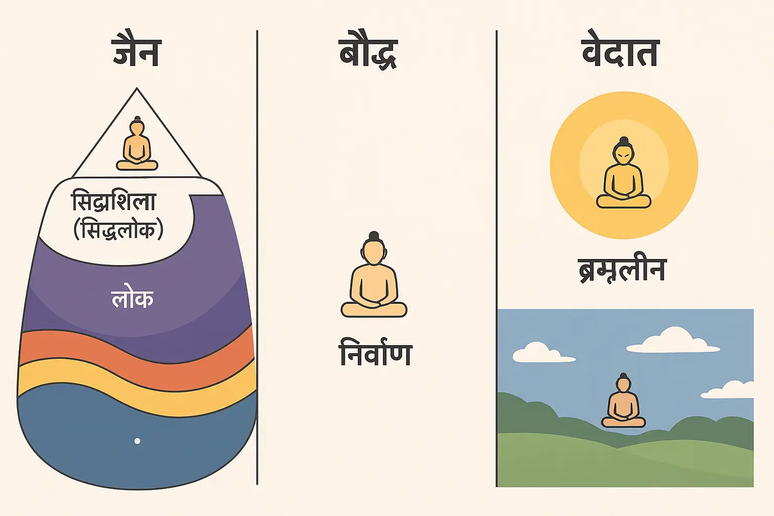 मोक्ष प्राप्ति के बाद जीव कहां स्थित रहता है.? इसको समझने के लिए यह लेख पढ़ें 